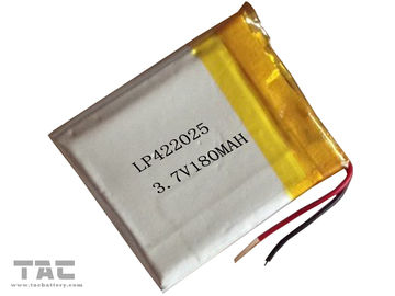 Environmental Polymer Lithium Ion Batteries 3.7V 180MAH GSP422025