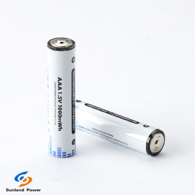 1.5V AAA Rechargeable Lithium Ion Cylindrical Battery With Type C Connector