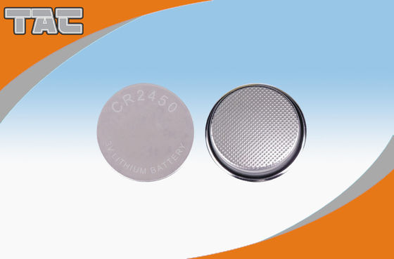China CR2450A 3.0V 600mA Li-Mn Primary Lithium Button Cell Buttery   factory