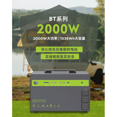 25.6V 54Ah 432000Ah Portable Energy Storage System 2000w Lithium Battery Pack