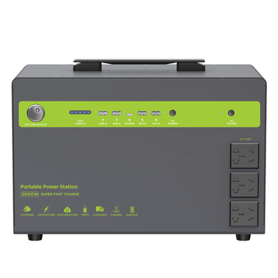 25.6V 54Ah 432000Ah Portable Energy Storage System 2000w Lithium Battery Pack