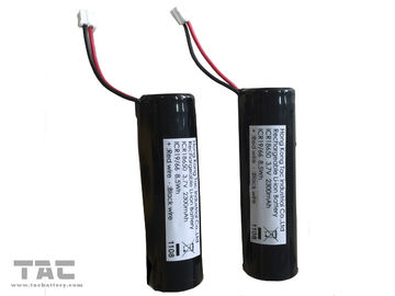 3.7 Volt 2300mAh Lithium Ion Cylindrical Battery Rechargeable for Bicycle Headlight