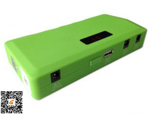 14000 Mah Green Portable Car Jump Starter Pack Instant Power Jump Starter