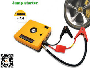 Heavy Duty Truck Pocket Power Bank Portable Auto Jump Starter Yellow 16800mAH