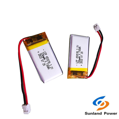 LP0452038 3.2V 230mAh Polymer Lithium Ion Batteries LiFePo4 Rechargeble