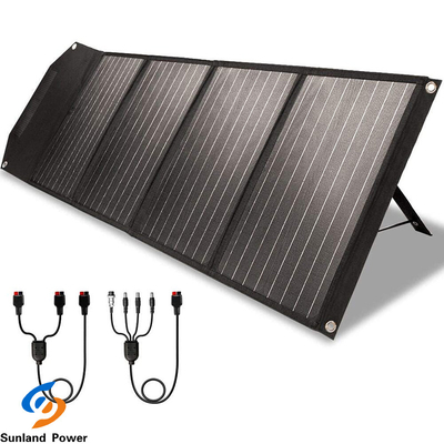 6.6A Portable Energy Storage System Easy Carry Bag 120W Solar Panels