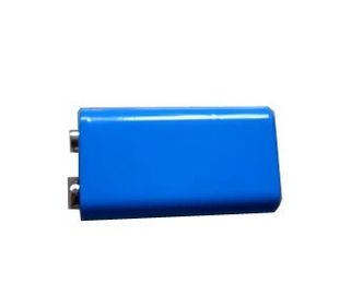 High Capacity Lithium Ion Cylindrical Battery 350mAh 9V Rechargeable