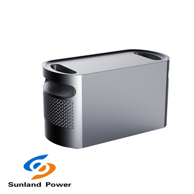 Dark Grey 1000W Portable Energy Storage System Power Station With AC Output