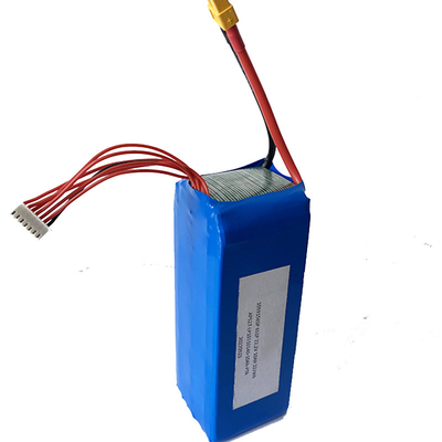 22.2V 10AH Polymer Lithium Ion Batteries For UAV With XT60 PH Connector