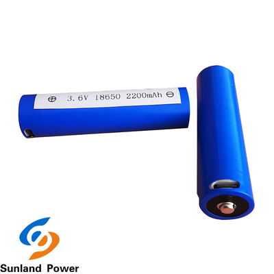 ICR18650 3.7V 2200mah Lithium Ion Cylindrical Battery For Home Appliances