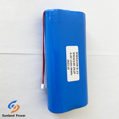 IFR32140 2S1P 6.4V 15AH 3.2V LiFePO4 Battery Pack For Electric Fencing Solar Powered