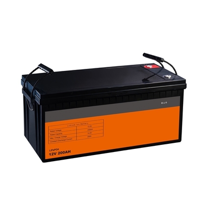 4000 Cycles Life 12V 200AH LifePO4 Battery 100% True Capacity,Built-In 100A BMS,10 Years Lifetimes