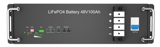 LiFePO4 51.2V 100Ah 5kWh Deep Cycle Battery Pack Built - In Smart BMS Backup