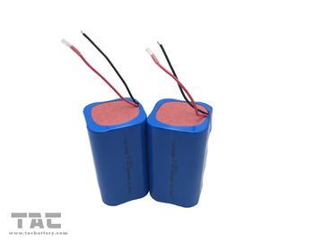 Lithium Ion Rechargeable Battery  Pack 18650  7.4V 4400mAh For Power Supply