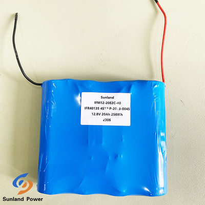 High Temperature 12V 20AH Lithium Ion Battery Pack 40135 4S1P For Hazardous Area