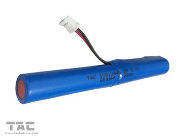 Cylindrical ICR10440 Lithium Ion Cylindrical Battery 3.7v 600mah For Bicycle Headlight