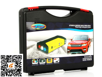 Small Emergency Car Battery Jump Starter With 3*1w Led Lights