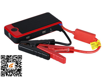 Black Lifepo4 Portable Car Jump Starter 12000mAH 165 x 75 x 26mm