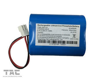 32650 3.2V LiFePO4 Battery Battery Pack  6.4V 5AH With BMS For Solar Power