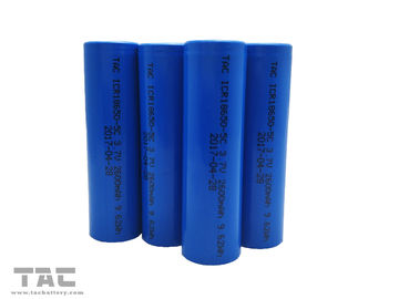 High Power ICR18650 3.7V 2600mAh 9.62Wh Lithium Ion Cylindrical Battery