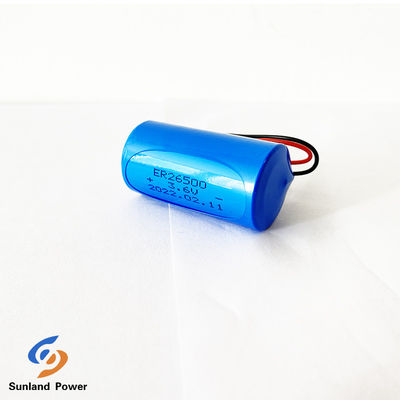 Non - Rechargeable 3.6V LiSOCL2 Battery ER26500 9AH With JST Connector For Mosquito Repellent Equipment
