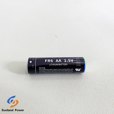 Non Rechargeable Lithium Iron Battery 1.5V 14500 / 14505  AA 3000mAh UL1642 For Keypad