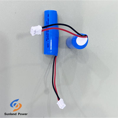 3.2V AA IFR14500 Lithium Iron Phosphate Battery 600mAh With Protection Circuit Application For Smart Lock