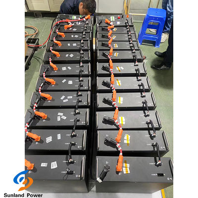 51.2KWH Hight Voltage 512V 100AH LiFePO4 Battery Energy System Solar Energy Storage Systems