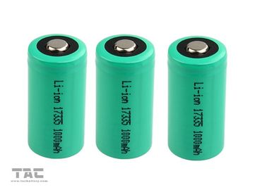 3.0V CR123A 1300mAh Primary Lithium Li-MnO2 Battery High Energy Density