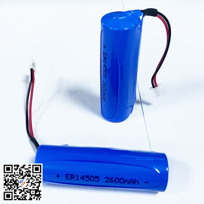 3.6V Industrial Non Rechargeable LiSOCl2 Battery ER14505 2600mAh For Mousetrap Pass UL1642