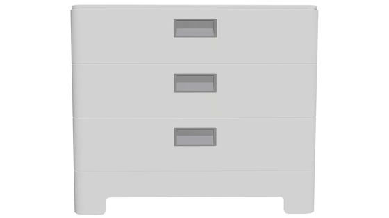 Rechargeable Stackable Lithium Battery Durable 51.2V 50Ah For Home