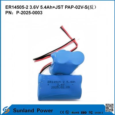 3.6V 5.4AH ER14505-2 Primary Battery High And Stableoperating Voltage Long Strong Life