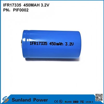 IFR17335 battery 3.2V 450mah  suitable for a variety of devices and scenarios, including: Digital products  Illumination equipment  Electric tools  Small appliances  Energy storage systems