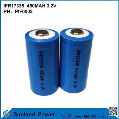 IFR17335 battery 3.2V 450mah  suitable for a variety of devices and scenarios, including: Digital products  Illumination equipment  Electric tools  Small appliances  Energy storage systems