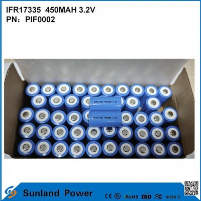 IFR17335 battery 3.2V 450mah  suitable for a variety of devices and scenarios, including: Digital products  Illumination equipment  Electric tools  Small appliances  Energy storage systems