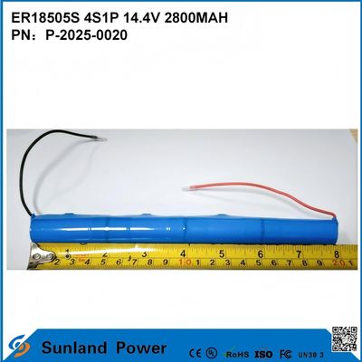 ER18505S 4S1P 14.4V 2800MAH High-Temperature Resistant, High-Capacity Battery