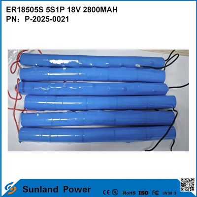 ER18505S 5S1P 18V 2800MAH High-Temperature Resistant, High-Capacity Battery