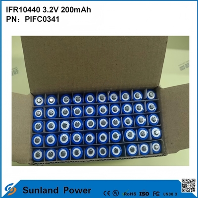 IFR10440 3.2V 200mah Used For Gps Road Studs Toys Mining Lamps Solar Streetlights Wireless Communication Devices Power Tools  Audiovisual Equipment Smart Meters Security Systems Emergency Lighting