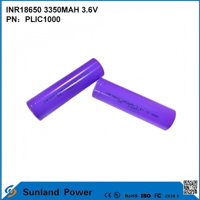 INR18650 3350MAH 3.6V BATTERY