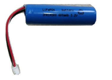 14505 aa 600mah 3.2V Lifepo4 Battery Pack With Pcb For Flash Light