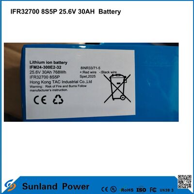 IFR32700 8S5P 25.6V 30AH Battery Used For Robot Logistics Autonomous Mobile Robots Automated Guided Vehicles Automated forklift battery replacement systems Batteries