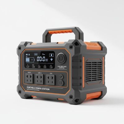 Portable Energy Storage System with NCM Lithium Ion Battery 12.8V Nominal Voltage and Pure Sine Wave Inverter