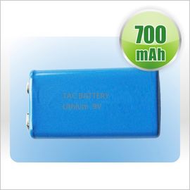 High Capacity Lithium Ion Cylindrical Battery 350mAh 9V Rechargeable