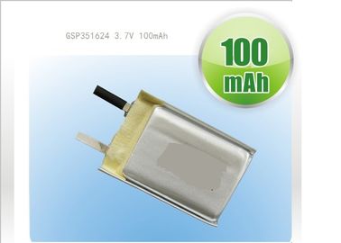 3.7v 90mah 401225 Rechargeable Li ion Polymer Battery For Recording Pen