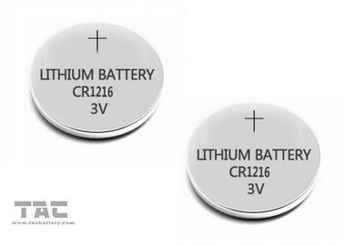 High energy  Primary Lithium Coin Cell Battery CR1216A 3.0V / 25mA for Clock