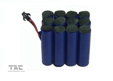 4500mah 12V LiFePO4 Battery Pack IFR18650 For Solar UPS With Connector