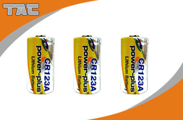 High energy density 3.0V CR123A 1300mAh Li/MnO2 Primary Lithium Battery / Li-Mn Battery