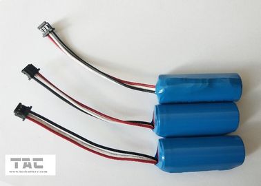 PCB And NTC Lifepo4 Battery 3.2 V 18500 1000mAh 12 Months Warranty