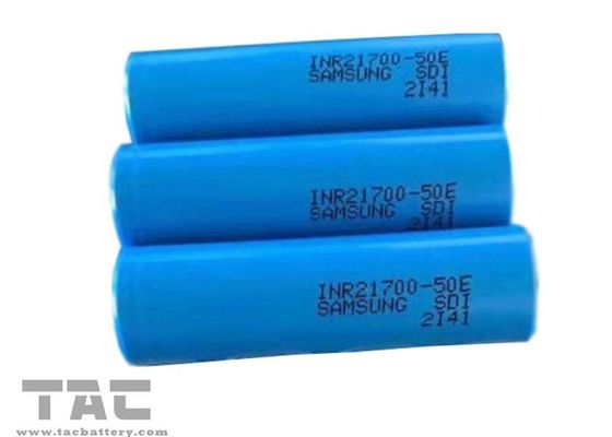 Samsung Lithium Ion Cylindrical Battery Rechargeable Cell INR21700-50E For ESS  Electronic Tool