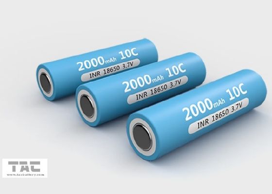 High Power  5C 18650 Lithium Battery 3.7V  2000mAh li-iON Cell  For Power Tool